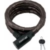 zámek FORCE článkový bez držáku 150cm/18mm, černý