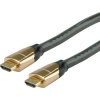 Roline HDMI prepojovací kábel Zástrčka HDMI-A, Zástrčka HDMI-A 7.50 m čierna 11.04.5805 4K UHD HDMI kábel; 11.04.5805