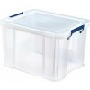 Úložný box, 36 l, FELLOWES, ProStore, priehľadná