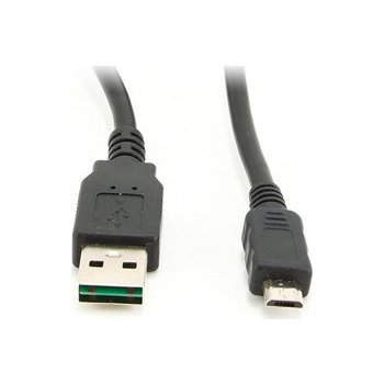 Gembird CC-MUSB2D-1M oboustraný USB 2.0 AM - Micro-USB, 1m, černý