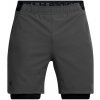 Pánske šortky Under Armour Vanish Woven 2in1 Sts Castlerock/Black/Black 3XL