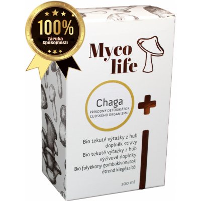Mycolife Chaga Prírodný detoxikátor tela 100 ml