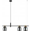 Italux PND-66892-3-BK-SG závesné stropné svietidlo Servio E14