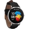 Garett Verona Smartwatch strieborná, čierny remienok