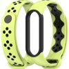 Remienok na hodinky Xiaomi Mi Band 6 / 5 zelená + čierna farba