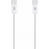OBAL:ME Super Fast USB-C/USB-C Pletený kabel 60W 1m White