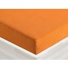 Froté napínacie prestieradlo FR-006 Oranžové 200 x 200 - výška 20 cm