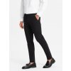 Ombre Men's uniform REGULAR FIT chinos pants - black čierna M Ombre 5902228989561