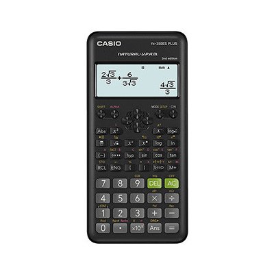 Casio Kalkulačka FX 350 ES PLUS 2E, čierna, stolový