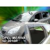 Deflektory - Opel Meriva B od 2010 (+zadné)