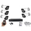Monitorrs Security IP 5 kamerový set 4 Mpix WTube Plast (6024K5) (Monitorrs Security)