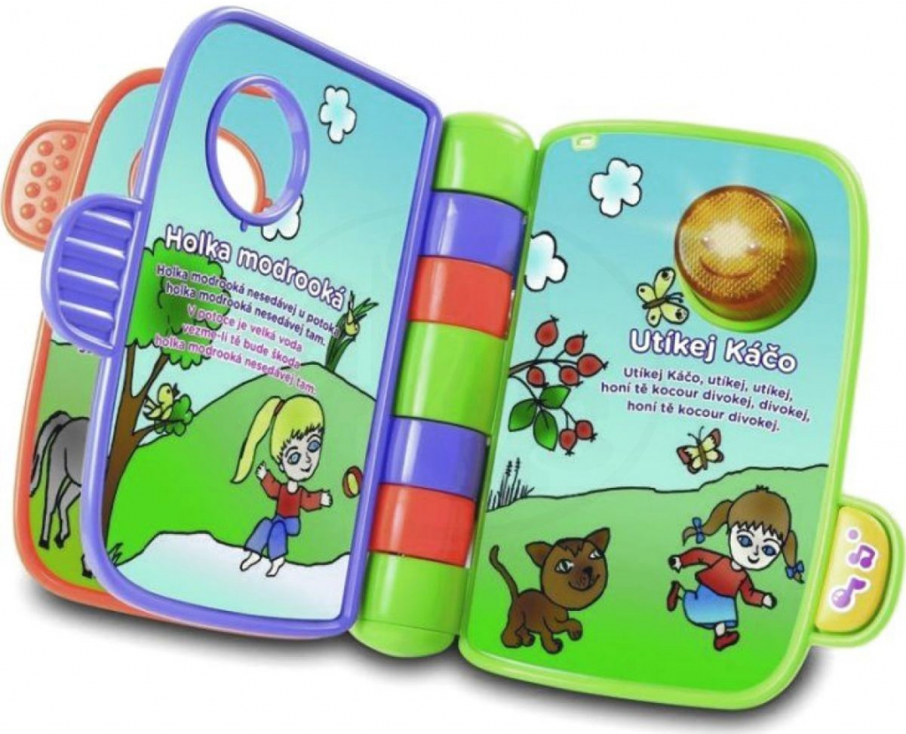 Vtech Moje první zpívánková knížka česky