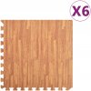 Prolenta Podlahové rohože Prolenta Premium 6 ks. Vzhľad dreva 2,16 m² EVA pena