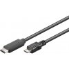 PremiumCord ku31cb1bk USB-C/male - USB 2.0 Micro-B/Male, 1m, černý (ku31cb1bk)