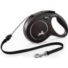Vodítko FLEXI Classic NEW S lanko 8m/12kg čierna