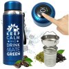 Mate Green Termoska na čaj, kávu a Yerba Mate modrá 800 ml