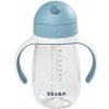 Beaba fľaša bidon na učenie pitia Learning Cup 2in1 Windy Blue 300 ml so slamkou modrá SM913479