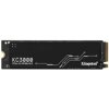 SSD disk Kingston 1024 GB KC3000 M.2 2280 NVMe™ PCIe Gen 4 (R 7000 MB/s; W 6000 MB/s) - SKC3000S/1024G