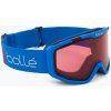Detské lyžiarske okuliare Bollé Rocket race blue matte/vermillon