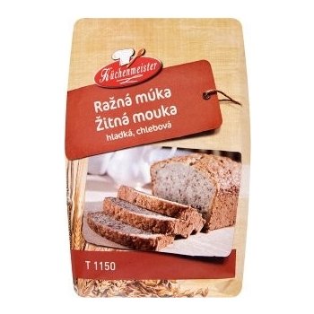 Küchenmeister Ražná múka hladká chlebová 1 kg od 1,95 € - Heureka.sk