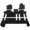 ACI textilné koberce pre HYUNDAI H1, 08- čierne (8 sedadiel súprava 4 ks)