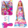 Barbie princezná s farebnými vlasmi herný set - VÝPREDAJ