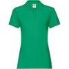 Fruit of the Loom Dámska polokošeľa 63-030-0 Kelly Green M