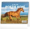 Kalendář 2026 stolní: Poezie koní, 16,5 x 13 cm