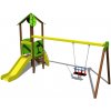 Playground System DETSKÉ IHRISKÁ Happy ape 156 - zostava pre deti od 1 roku - celokovová