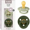 Bibs kaučuk 2ks Sage/Hunter green