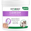 Vets Best® Clean vankúšiky na čistenie uší - 50 vankúšikov