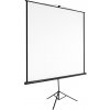 tectake 402515 premietacie plátno so statívom - 203 x 203 cm