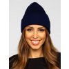 Tmavomodrá dámska zimná čiapka Bolf YW09004