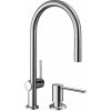 Súprava kuchynská batéria Hansgrohe Talis M54 72801000, dávkovač tekutín Hansgrohe 40438000