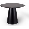 Wilsondo Okrúhly jedálenský stôl Angel 100 - sivá/čierna