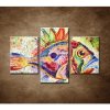 Abstraktný motív 6 - 3dielny 90x60cm