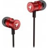 GENIUS slúchadlá HS-M316 METALLIC RED, 4pin 3, 5 mm jack, červená