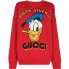 GUCCI X DISNEY Donald Duck Red mikina Veľkosť: M