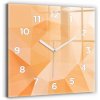 Nástenný hodinový strojček Wallfluent oranžový 30 cm