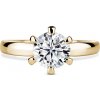 Florence | Zásnubný prsteň so stredovým diamantom 1.310ct, žlté zlato 61