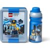 LEGO® svačinový set City modrý box + láhev
