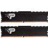 Patriot/DDR4/16GB/2666MHz/CL19/2x8GB/Black, PSP416G2666KH1