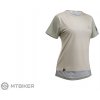 CTM Apil S/S dámsky dres, sivá M