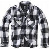 Urban Classics Lumberjacket white black