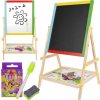 Kruzzel Multifunkčná obojstranná tabuľa pre deti 42 x 35 cm
