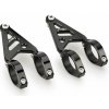 PUIG Clamp set PUIG LUMEN LED 20877N d 35-37cm + suport for headlights čierna