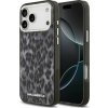 Karl Lagerfeld IML Leopard MagSafe Zadný Kryt pre iPhone 17 Pro Max Grey