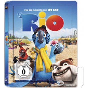 Rio 3D: (3D + BD), steelbook Francie, BRD 3D BD