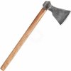ULFBERTH® Vikingská ocelová sekera 60cm, ručně kovaná, typ F