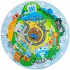 Kruhové drevené puzzle Recyklácia – BIGJIGS TOYS